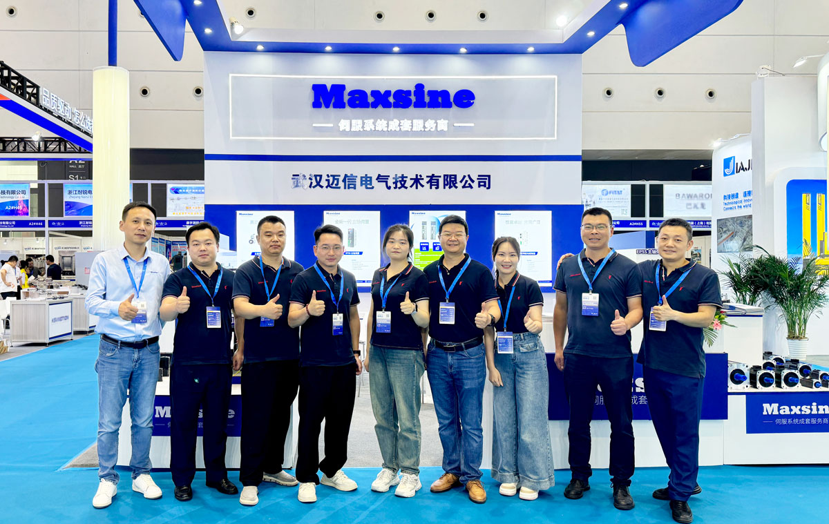 邁信EP5S主軸伺服亮相APIE2024，以卓越性能贏得行業(yè)贊譽(yù)